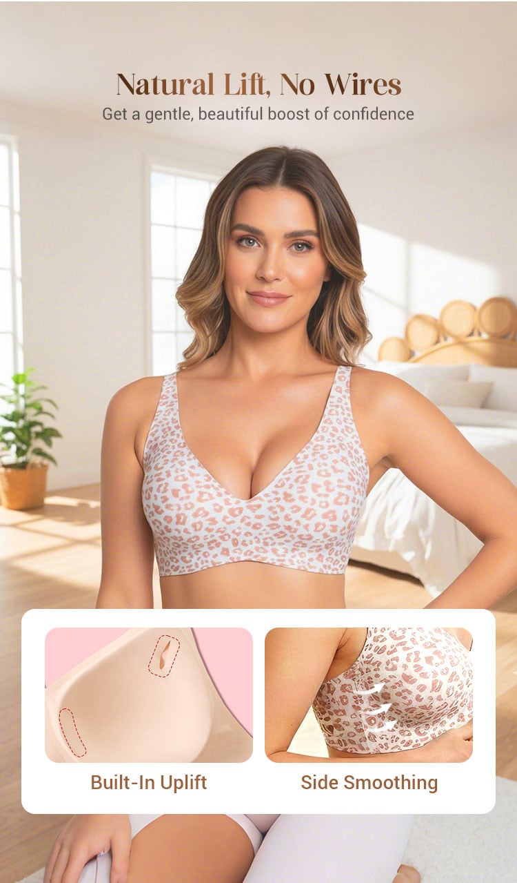 💖LAST DAY Limited Sale💕Womens Comfortable Push Up Wireless Bras
