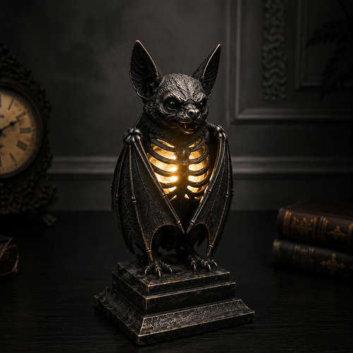 🔥Most Popular in 2026🔥Gothic Bat Skeleton Ambient Lamp