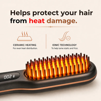 LiftBrush Pro - Short Hair Straightening Brush