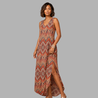 VacationFlow Maxi Dress
