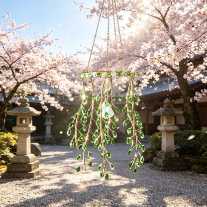 🔥Most Popular in 2026🔥Handmade Willow Tree Crystal Prism Rainbow Maker -- Mother‘s Day 75% OFF NOW