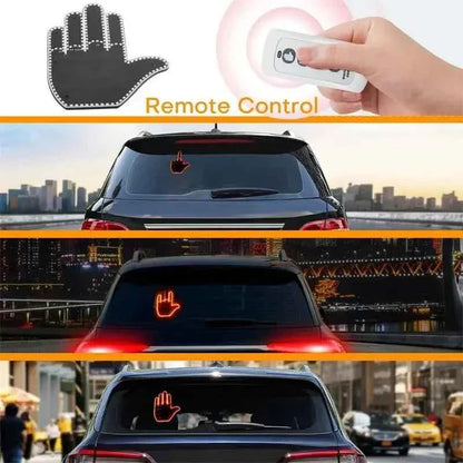 😂 Make Your Car Talk – Funny LED Window Sign with Remote