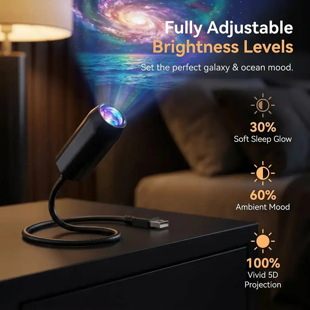⏰Last day Promotion 🔥-Night Light Projector - Smart Holographic Star Projector -- 📦Buy 2 Free Shipping