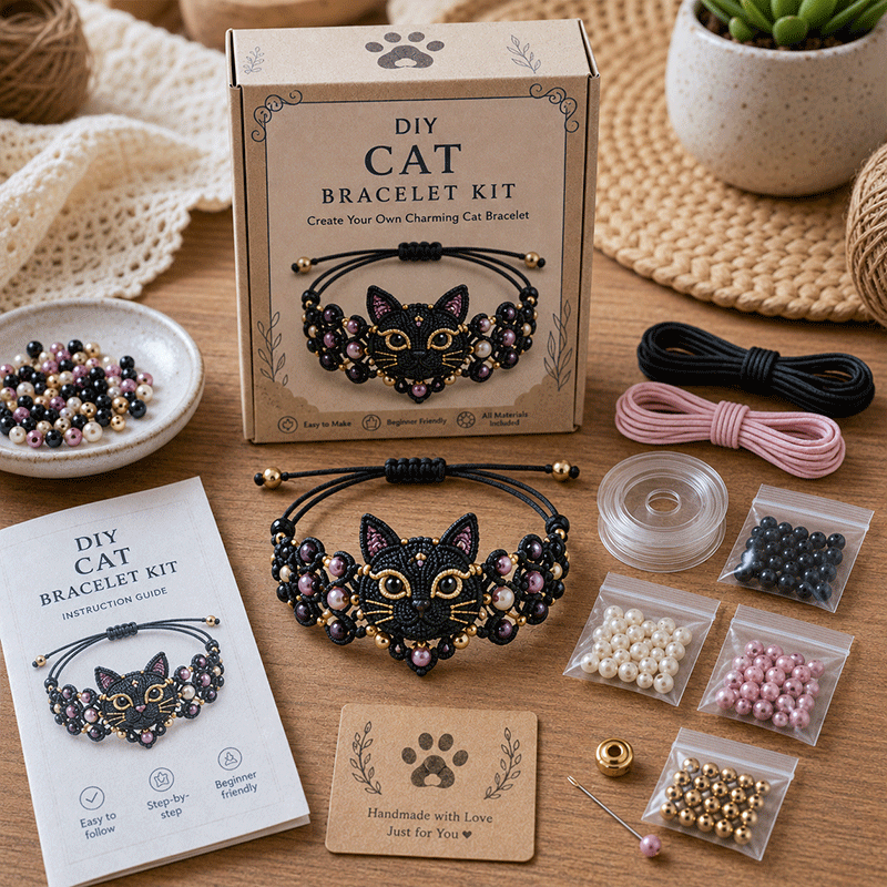 🐙DIY Animal Beaded Bracelet Kit