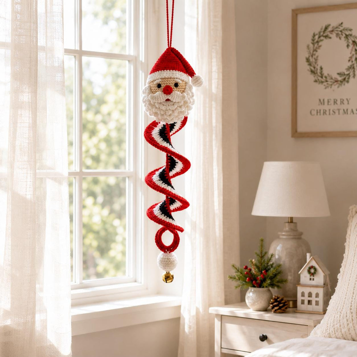 🔥Most Popular in 2026🔥Crochet Snowman Spiral Oranment DIY Kit
