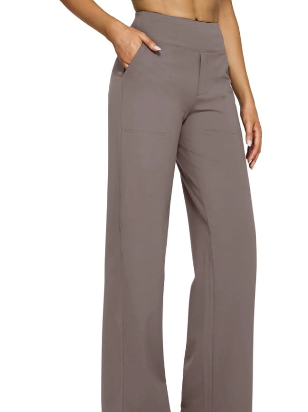 🌞Summer Hot Sale🔥Loose High-Waist Business Casual Pants Yoga Pants