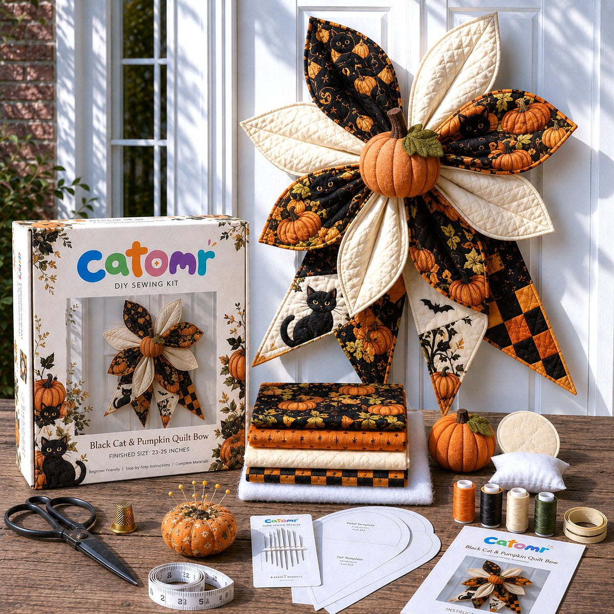 🔥Most Popular in 2026🔥Large Patchwork Bow Sewing Kit