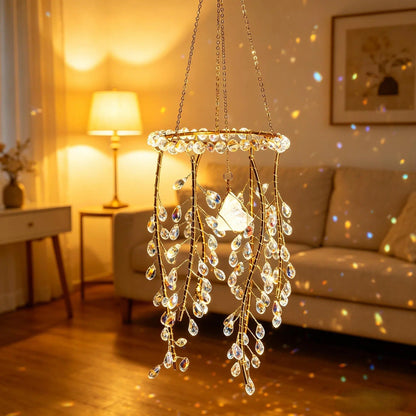 🔥Most Popular in 2026🔥Handmade Willow Tree Crystal Prism Rainbow Maker -- Mother‘s Day 75% OFF NOW