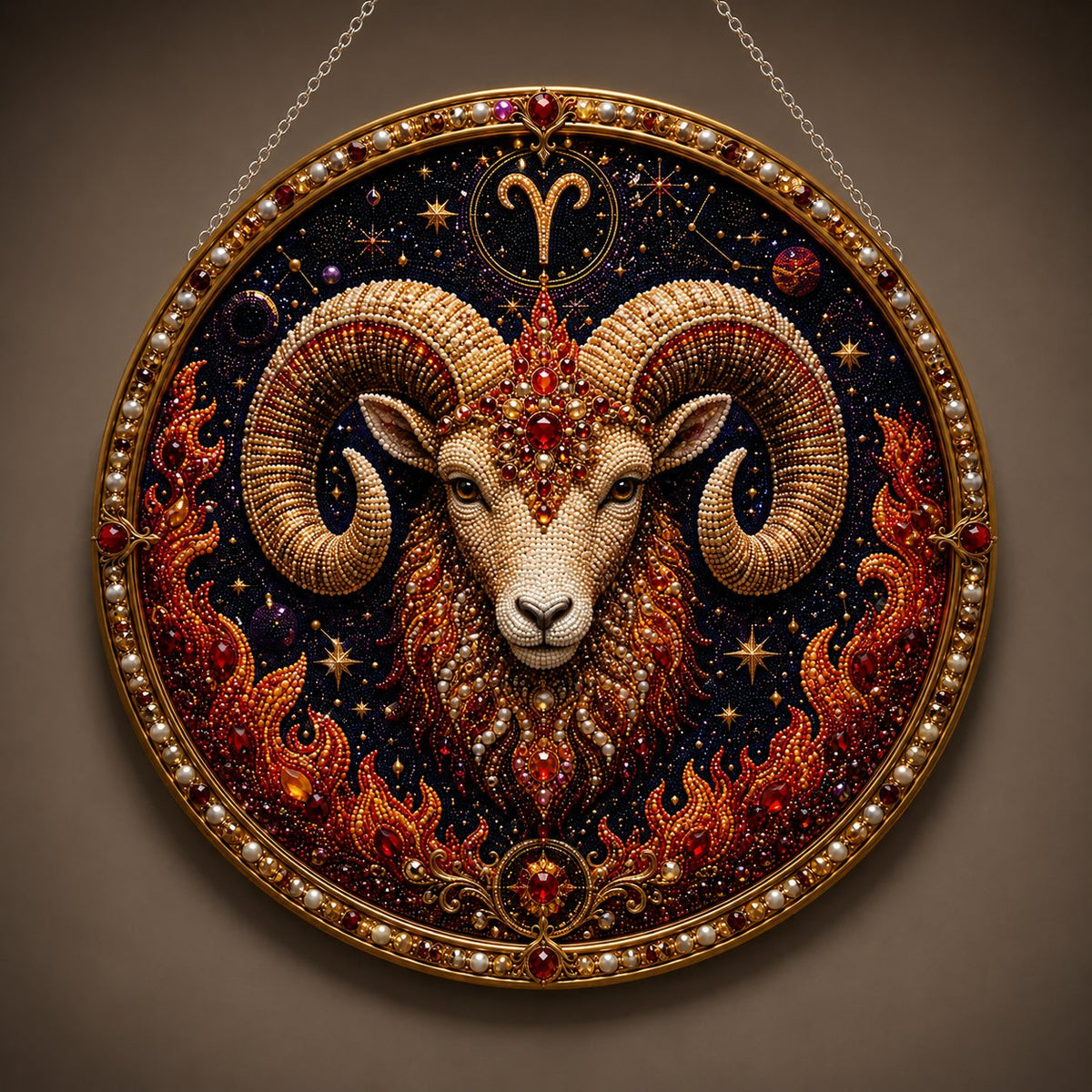🔥Last Day 49% OFF - 12 Zodiac Signs Pearl Art Kit ♈🌙