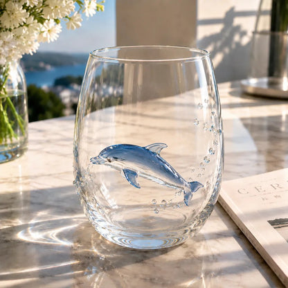🔥LAST DAY 50% OFF - 🌊 3D Ocean Animal Artisan Glassware Collection for Fresher Sips, Coastal Elegance & Elevated Home Bar Vibes