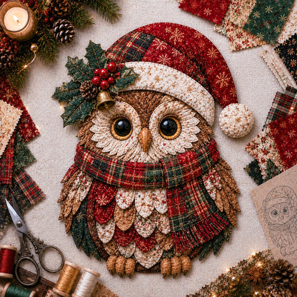 🔥Most Popular in 2026🔥🎅Christmas Patchwork Fabric DIY Decor Kit