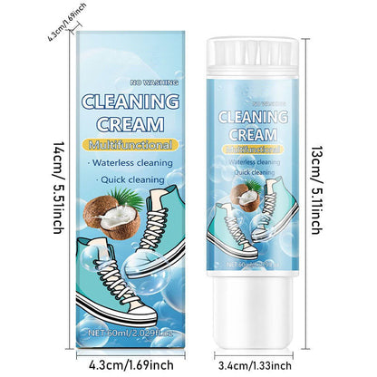 🔥Last Day Discount 49% Off🔥Waterless Foam Shoe Cleaner With Shoe Brush
