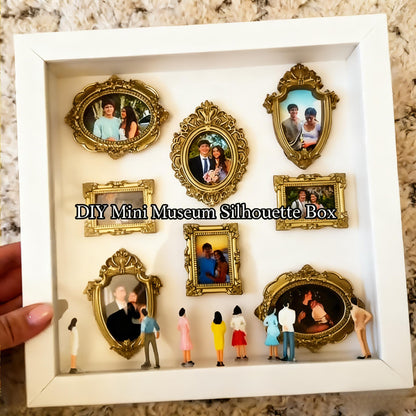 Last Day Promotion! 🔥✨DIY Mini Museum Silhouette Box – Celebrate Your Unique Memories in Style 💖