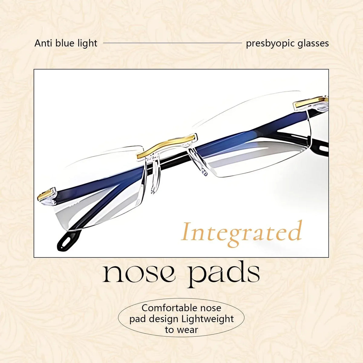 👓🌄 【Co-Created by Designers】Gypsophila Smart Zoom and Color-Changing Reading Glassesar Viewing