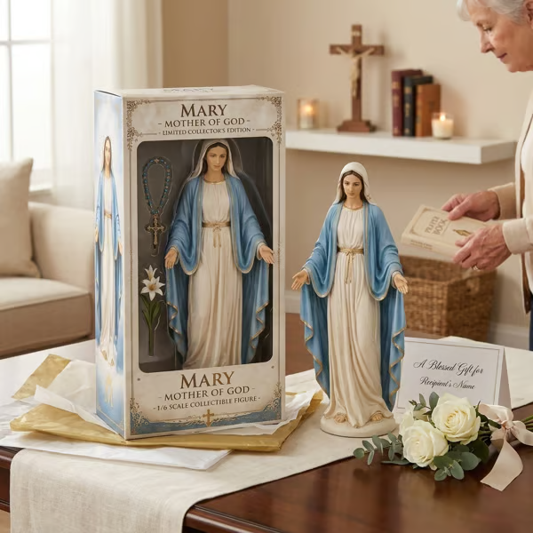 ⏰Hot Sale: Save 49%✝️Limited Edition Virgin Mary Collectible Figure – A Sacred Keepsake of Faith & Grace