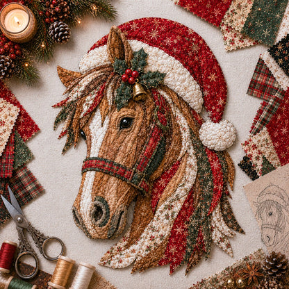 🔥Most Popular in 2026🔥🎅Christmas Patchwork Fabric DIY Decor Kit