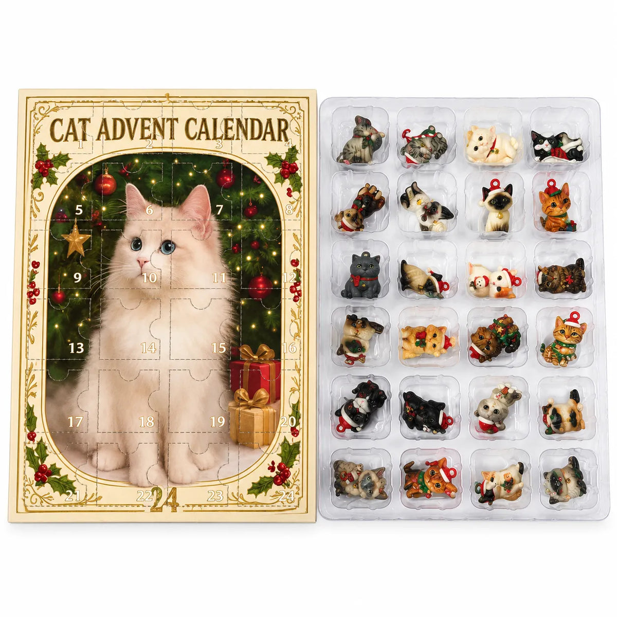 A Christmas Countdown Made for People Who Can Never Have Too Many Cats