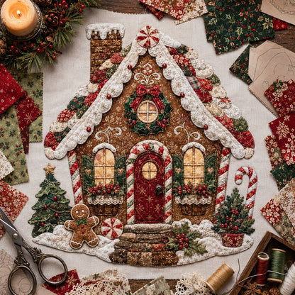 🔥Most Popular in 2026🔥🎅Christmas Patchwork Fabric DIY Decor Kit