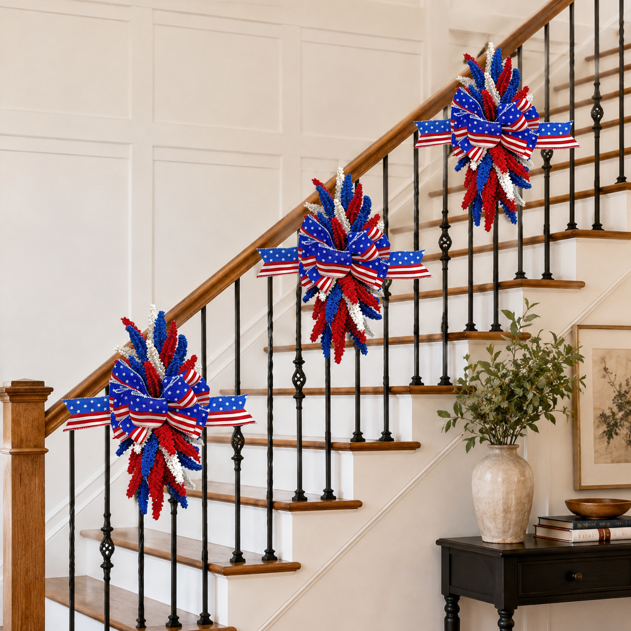 Last Day Promotion! 🔥Patriotic Bow Hanging Decoration