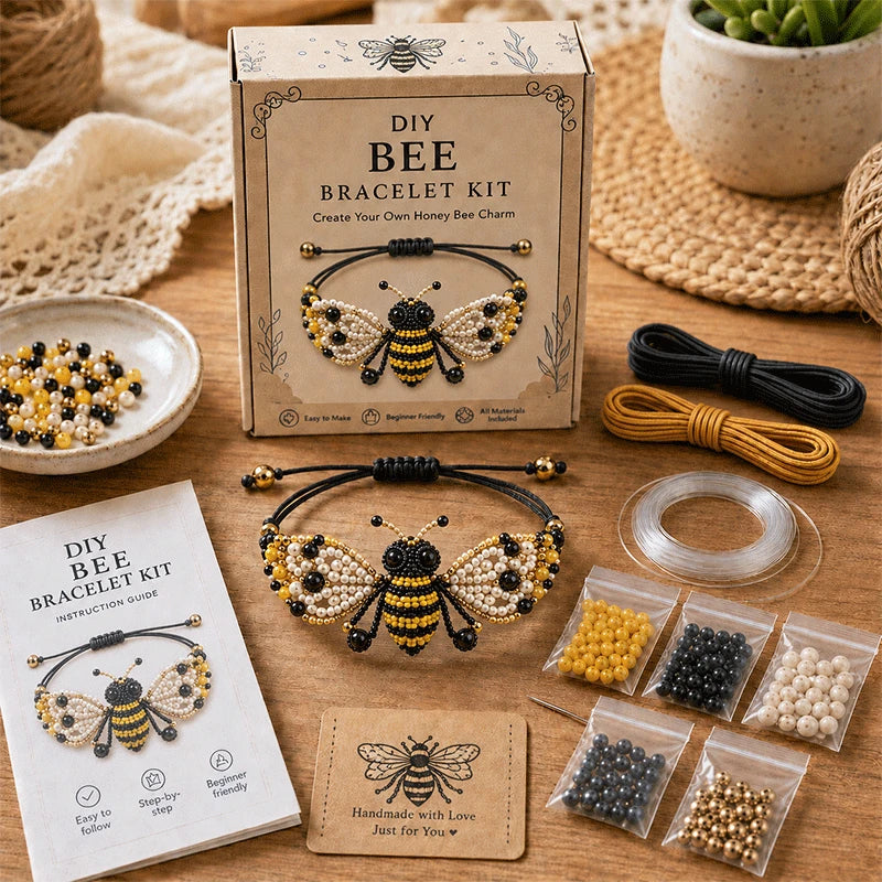 🐙DIY Animal Beaded Bracelet Kit