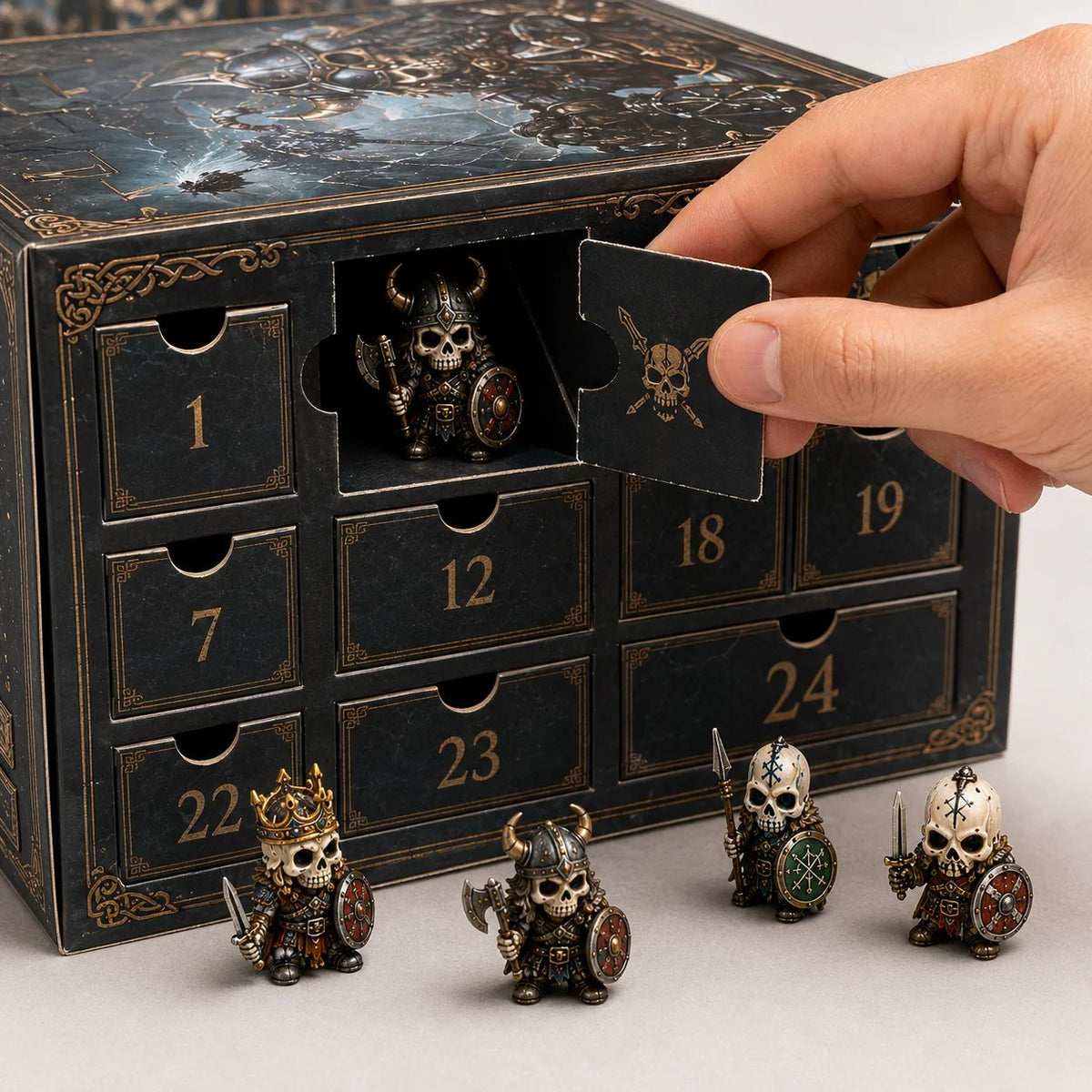 Undead Vikings Advent Calendar 2026 - 24 Dark Fantasy Collectibles