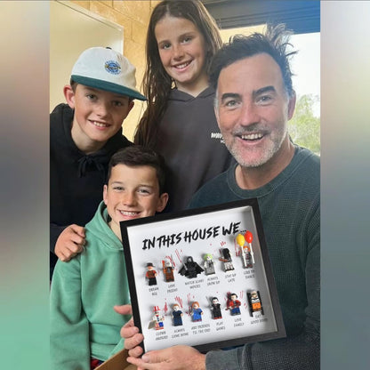 🔥Most Popular in 2026🔥In This House We… Horror Gift Frame | Halloween Scary Movie Personalised Gift 12