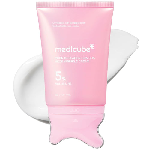 🎁Medicube PDRN Collagen Gua Sha Neck Wrinkle Cream - Firming