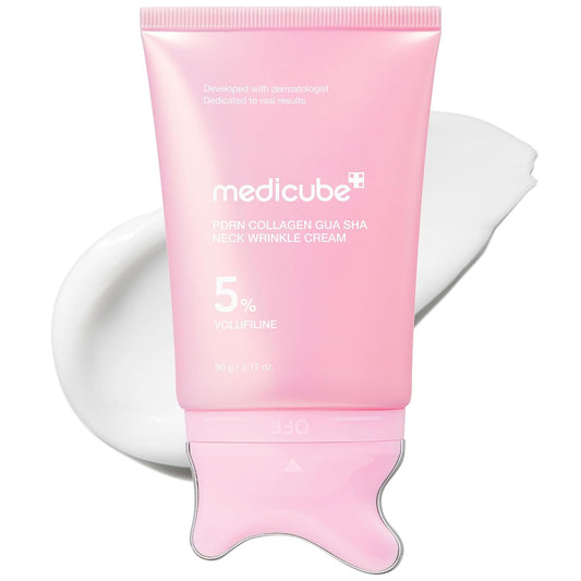 🎁Medicube PDRN Collagen Gua Sha Neck Wrinkle Cream - Firming