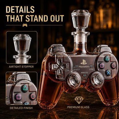 🔥Most Popular in 2026🔥🎮 Retro Gaming Controller Whiskey Decanter – A Legendary Pour for Game Night 🥃