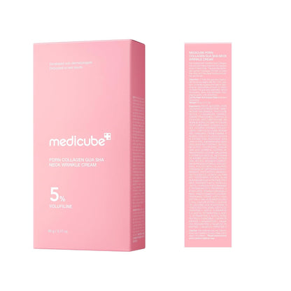 🎁Medicube PDRN Collagen Gua Sha Neck Wrinkle Cream - Firming