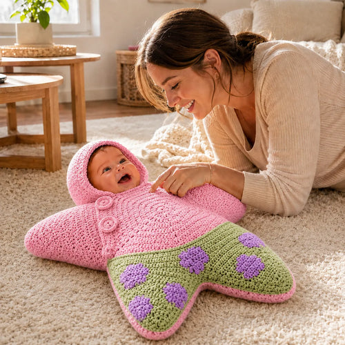 🔥✨Most Popular in 2026✨🔥Whimsical Starfish Newborn Prop Outfit, Cute Costume for Infant Photoshoot Sessions
