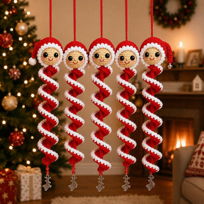🔥Most Popular in 2026🔥Crochet Snowman Spiral Oranment DIY Kit