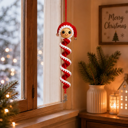 🔥Most Popular in 2026🔥Crochet Snowman Spiral Oranment DIY Kit