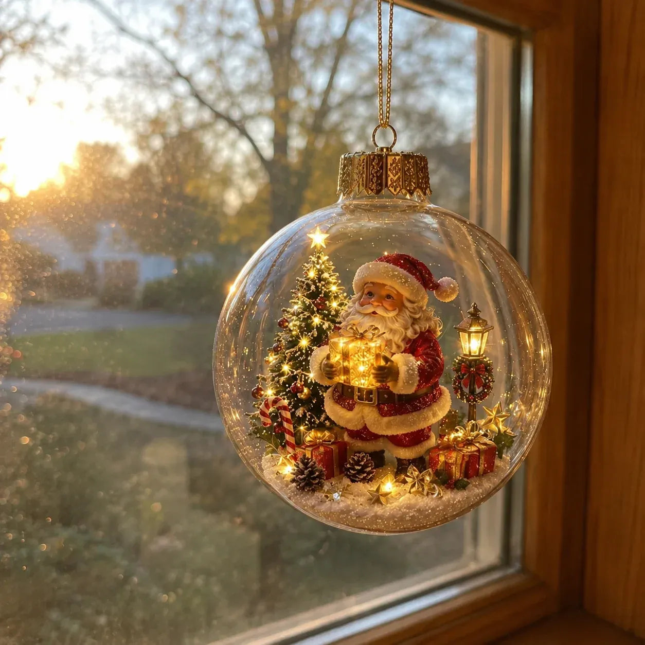 🎄Glowing Christmas Diorama Ornament🎄