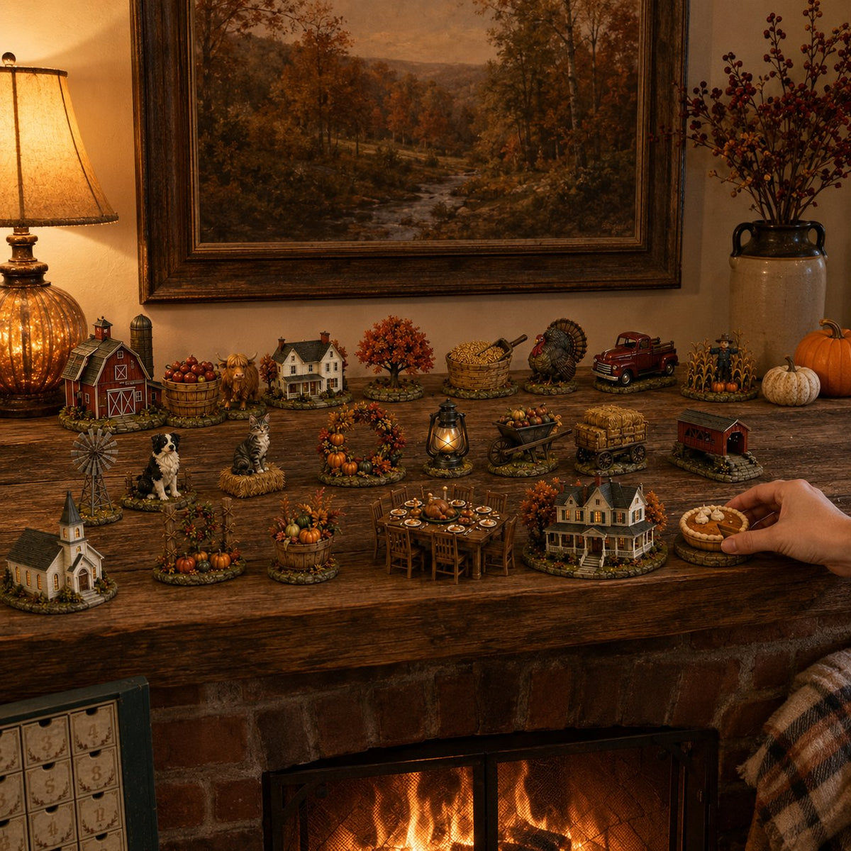 ⏳ Last Day 49% OFF – 🍂 Harvest Blessings Advent Calendar 2026 | 24 Unique Autumn Farm & Thanksgiving Collectibles in a Book-Style Countdown Box 🦃