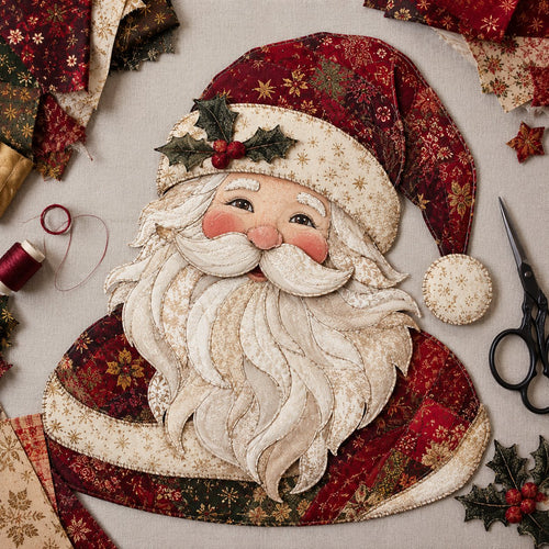 🔥Most Popular in 2026🔥🎅Christmas Patchwork Fabric DIY Decor Kit