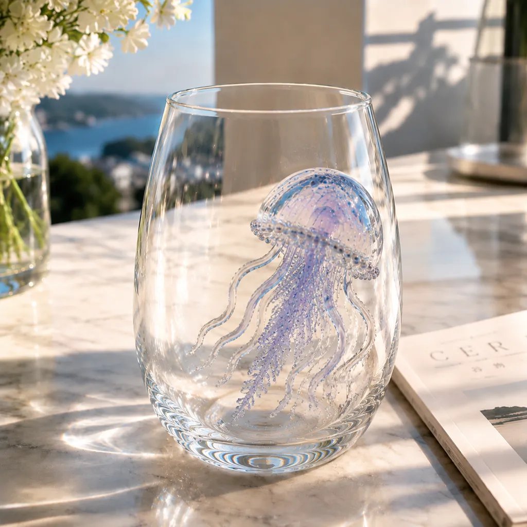 🔥LAST DAY 50% OFF - 🌊 3D Ocean Animal Artisan Glassware Collection for Fresher Sips, Coastal Elegance & Elevated Home Bar Vibes