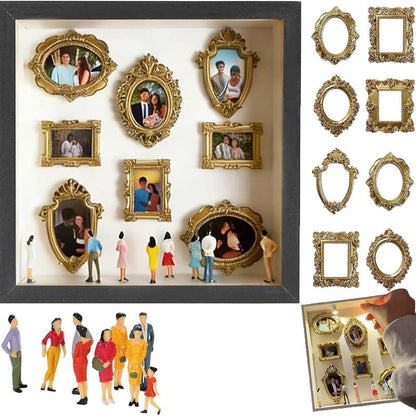 Last Day Promotion! 🔥✨DIY Mini Museum Silhouette Box – Celebrate Your Unique Memories in Style 💖