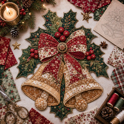 🔥Most Popular in 2026🔥🎅Christmas Patchwork Fabric DIY Decor Kit
