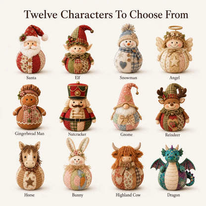 🔥✨Most Popular in 2026✨🔥DIY Patchwork Fabric Character Doll Kit