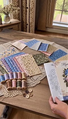 🔥Most Popular in 2026🔥🌸🧵 Premium Floral Basket Patchwork DIY Kit | High-Quality Layered Fabric Bouquet with Raised Petals & Woven Basket Details ✨