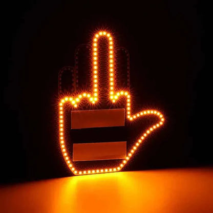 😂 Make Your Car Talk – Funny LED Window Sign with Remote