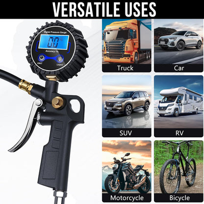 🔥LAST DAY 49% OFF - 🛠️🚗 High Precision Digital Tire Inflator Pressure Gauge | 3-in-1 Inflate Deflate Check Tire Tool（副本）