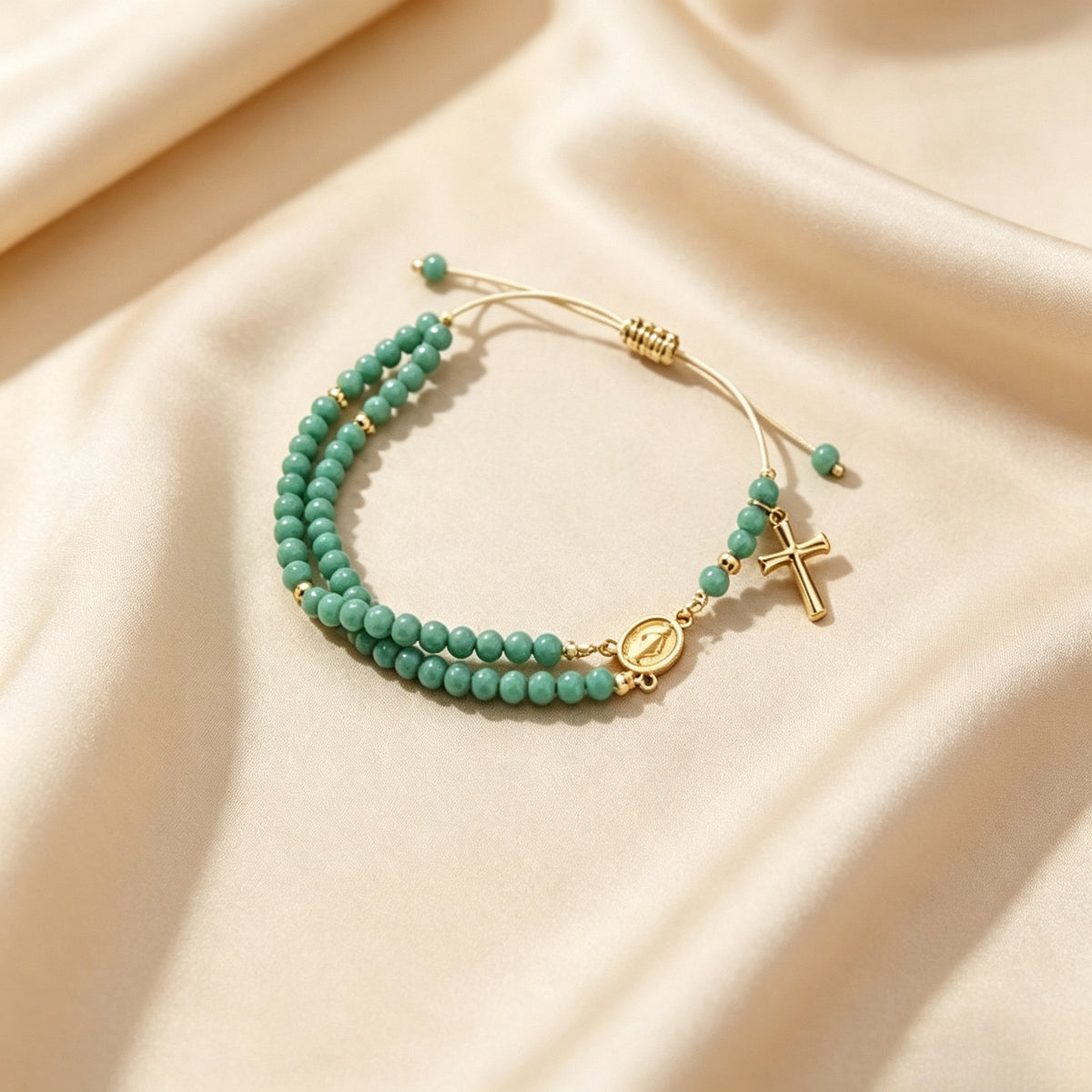 🔥🔥 ✝️Handcrafted rosary bracelets -  A Warm Companion for Your Faith Journey📿