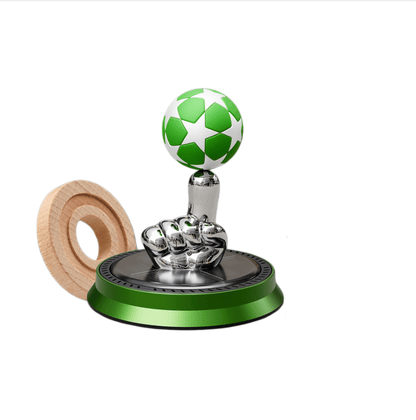 🔥Most Popular in 2026🔥⚽🚗Solar Rotating Football Car Air Freshener & Aromatherapy Diffuser – Reusable Ornament for Car, Office & Home