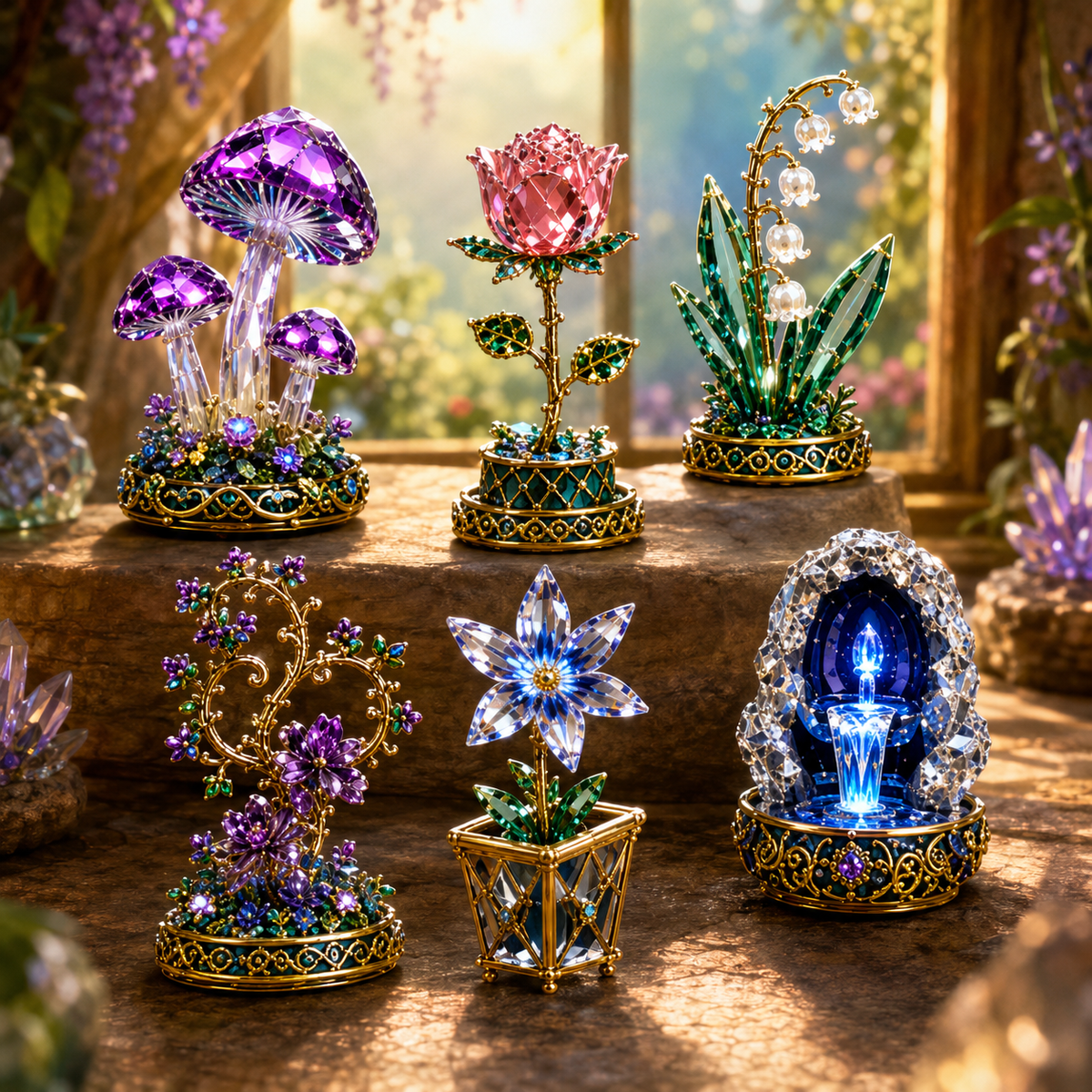 Crystal Garden Advent Calendar 2026 – 24-Day Magical Crystal Garden Collection