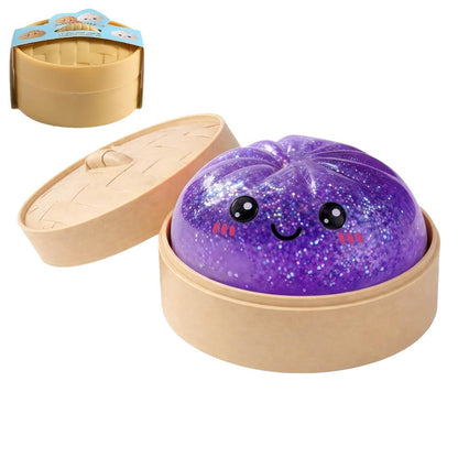 Squishy Bun - SINGLE PIECE (Sold Individually, NOT a Set) | Squishy Dumplings Sugar Edition