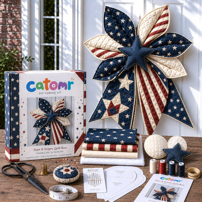 🔥Most Popular in 2026🔥Large Patchwork Bow Sewing Kit