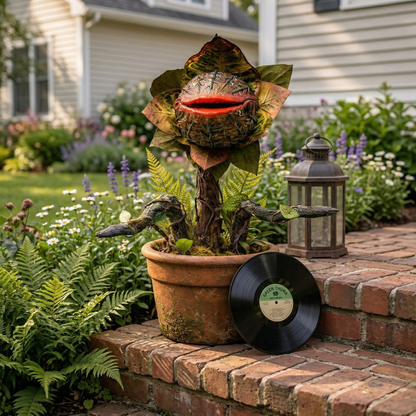 🔥Most Popular in 2026🔥Whimsical Carnivorous Plant Planter Décor for Garden, Porch & Potting Bench