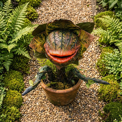 🔥Most Popular in 2026🔥Whimsical Carnivorous Plant Planter Décor for Garden, Porch & Potting Bench
